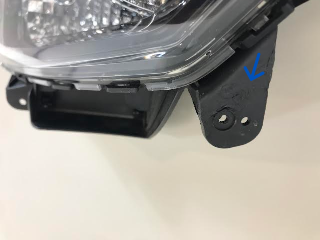 Hyundai IX20 2010-2019 Front Fog Lamp Used 922011K100