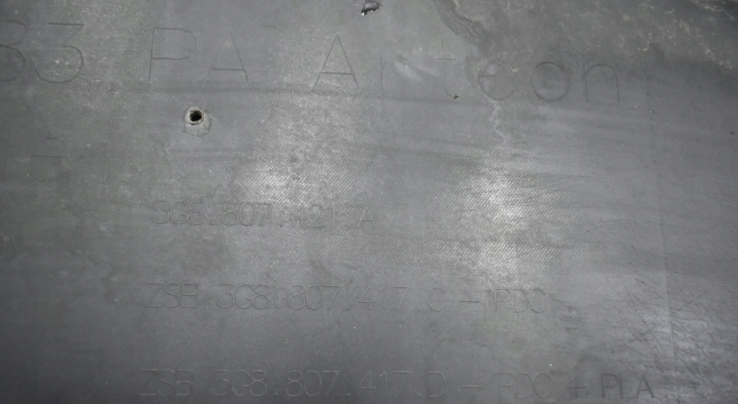 VW ARTEON 3G8 LIFT R LINE REAR BUMPER ORG + BOTTOM