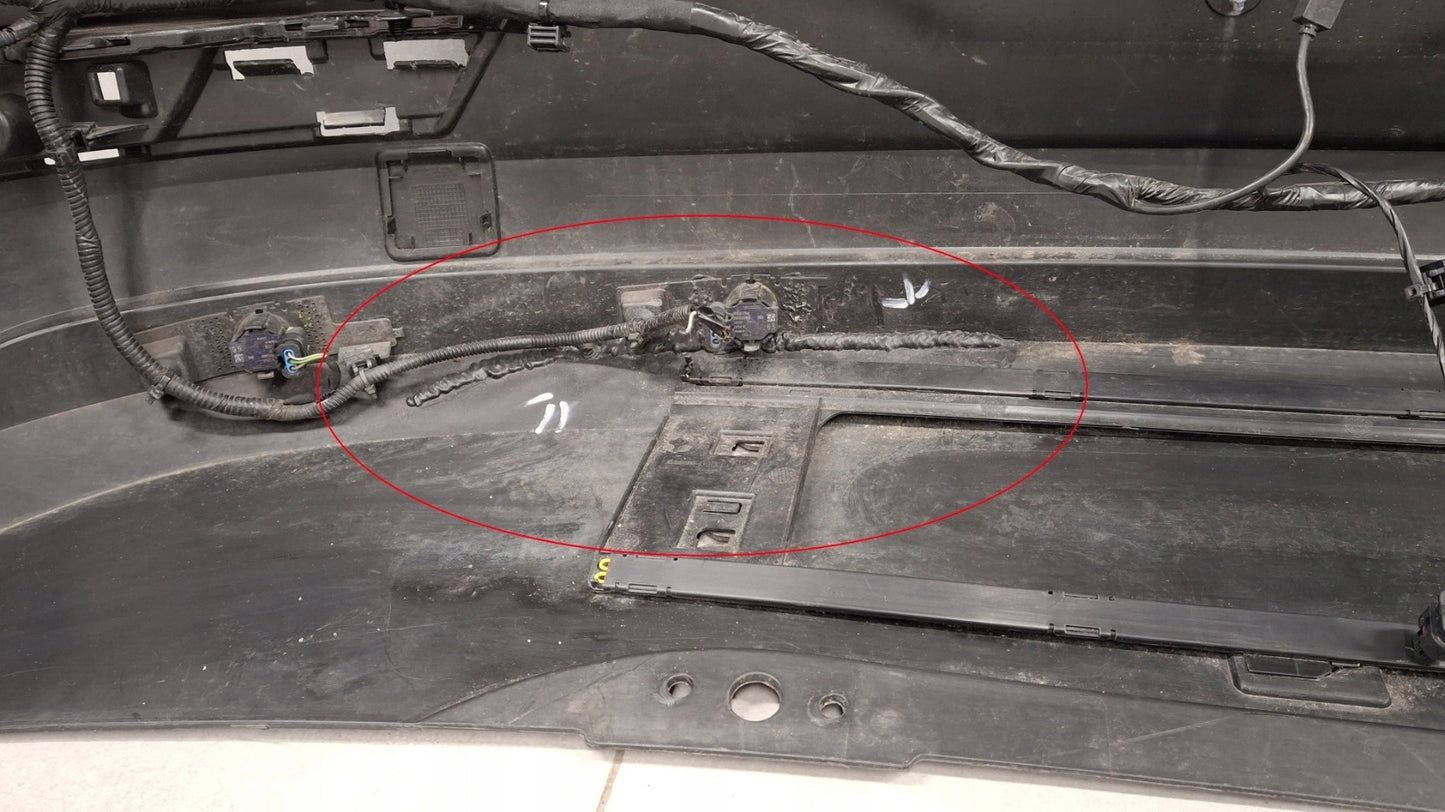 Rear bumper VOLVO POLESTAR II 2 20-23 / + wiring harness