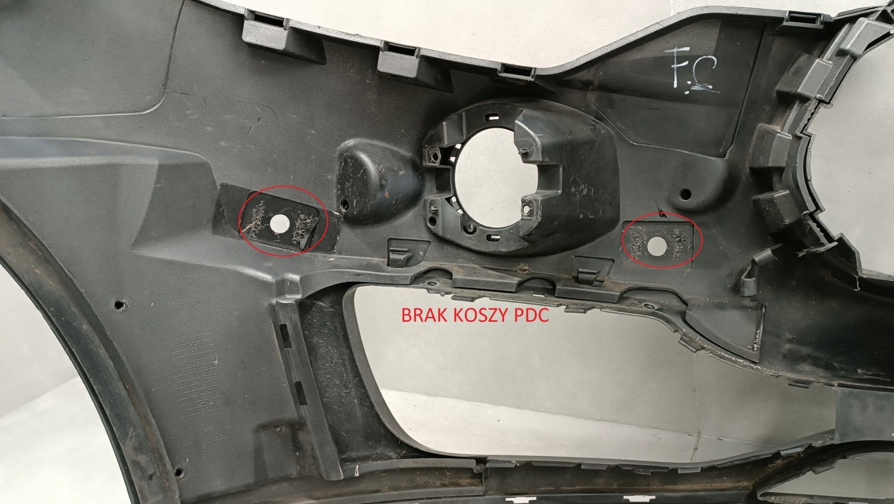 Front bumper MASERATI LEVANTE 16-24