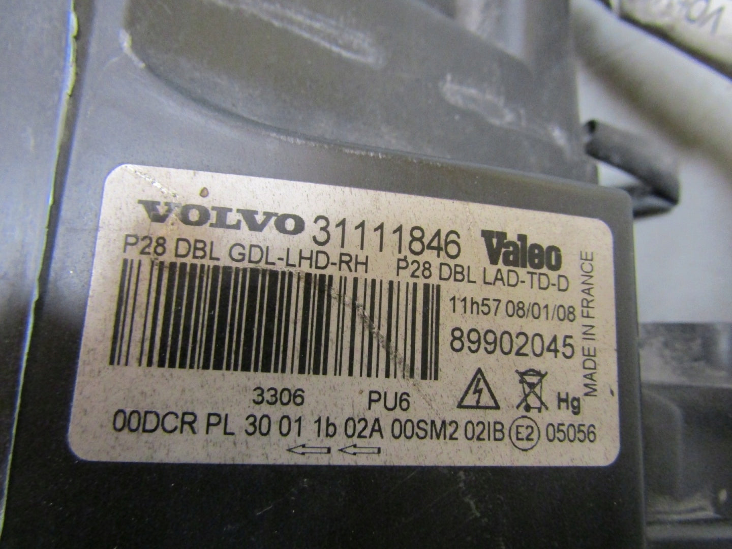 Front Lamp for Volvo XC90 1 I LIFT XENON ACTIVE BENDING 06-14 RH RIGHT 31111846