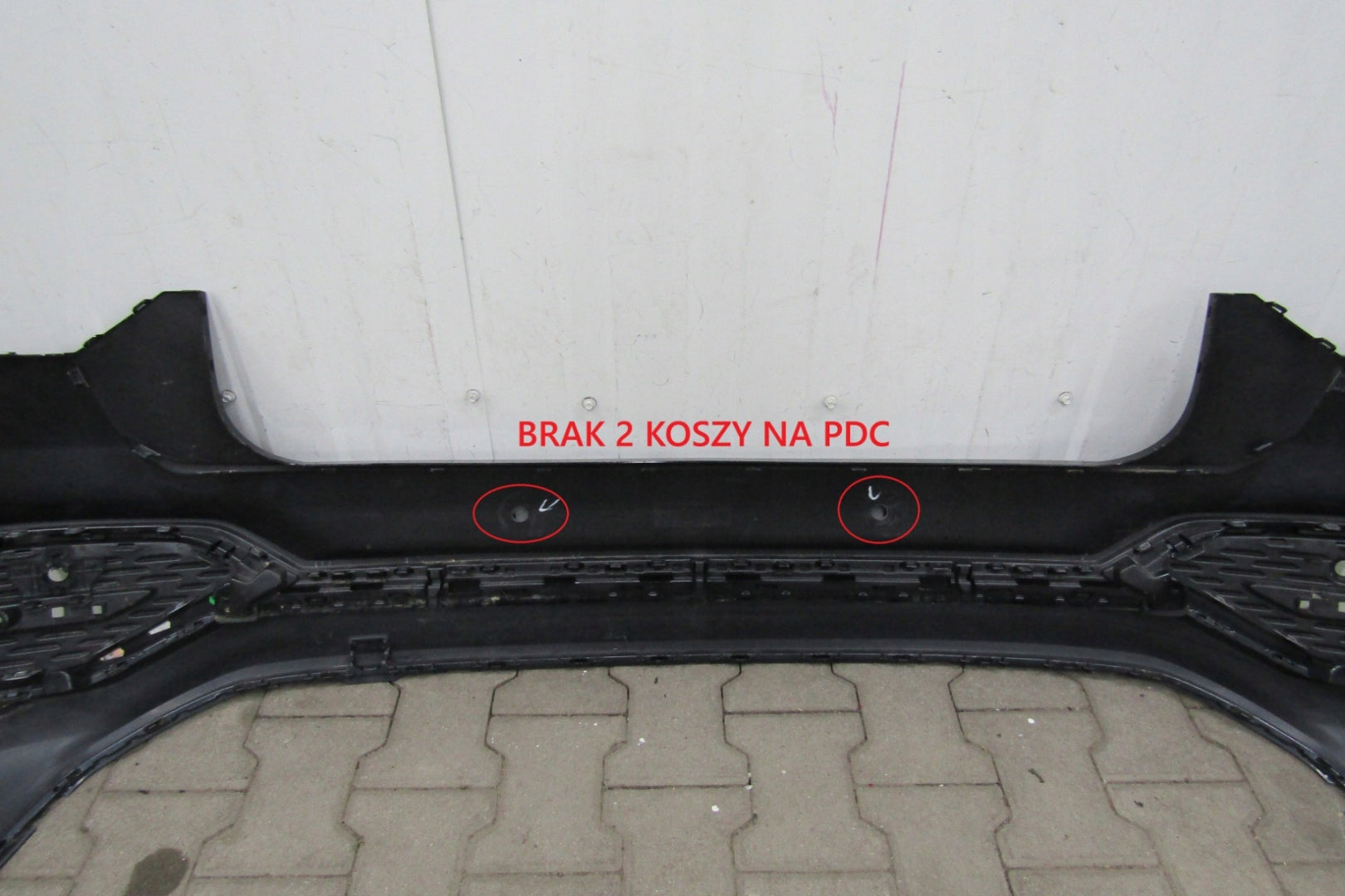 Rear bumper AUDI Q2 81A ADVANCED LIFT 20-