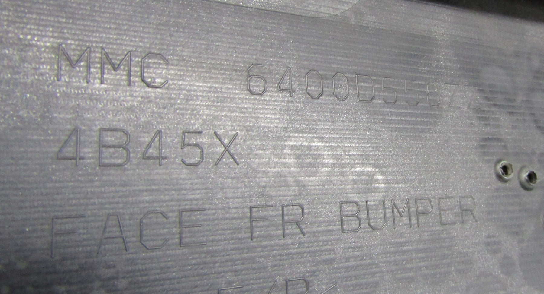 Front Bumper Mitsubishi Outlander 3 III 12-15