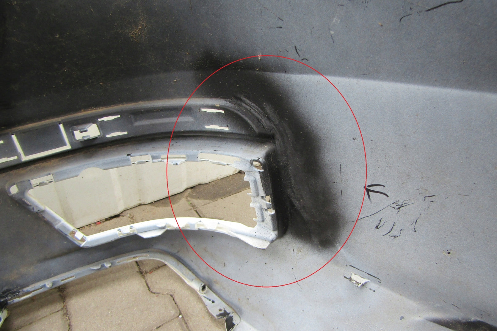 Rear Bumper Mercedes GL W166 AMG 13-