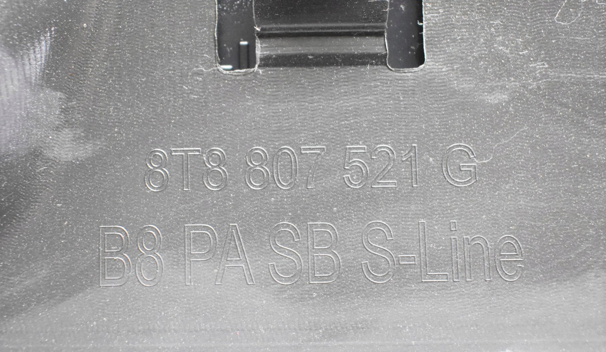 AUDI A5 8T8 S LINE BUMPER SPLITTER DIFFUSER ORG