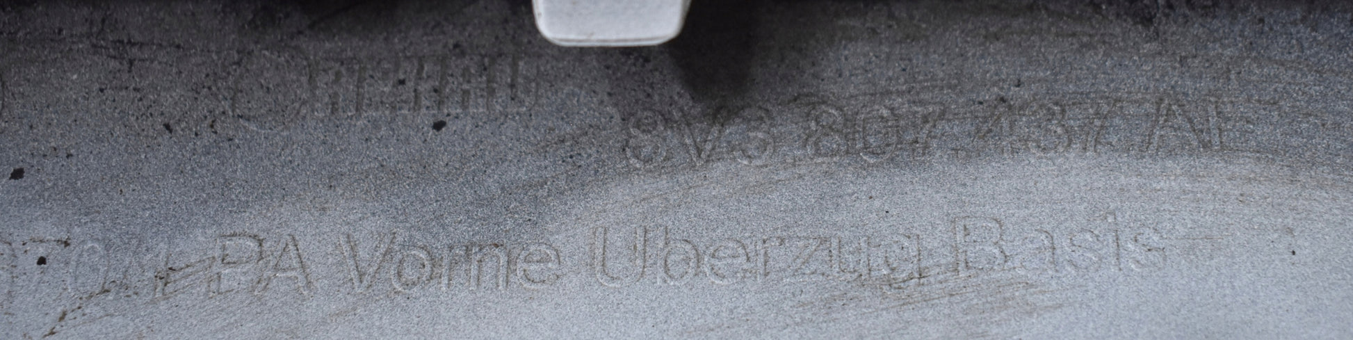 AUDI A3 8V3 LIFT SPORTBACK FRONT BUMPER ORG + GRILLE