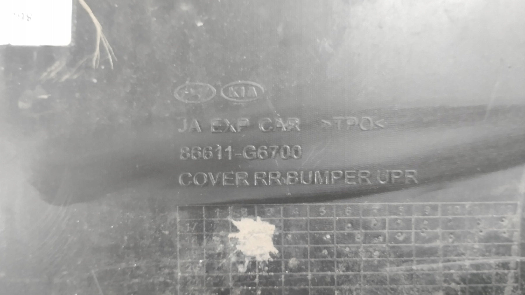 Rear Bumper for KIA PICANTO III X LINE 17-