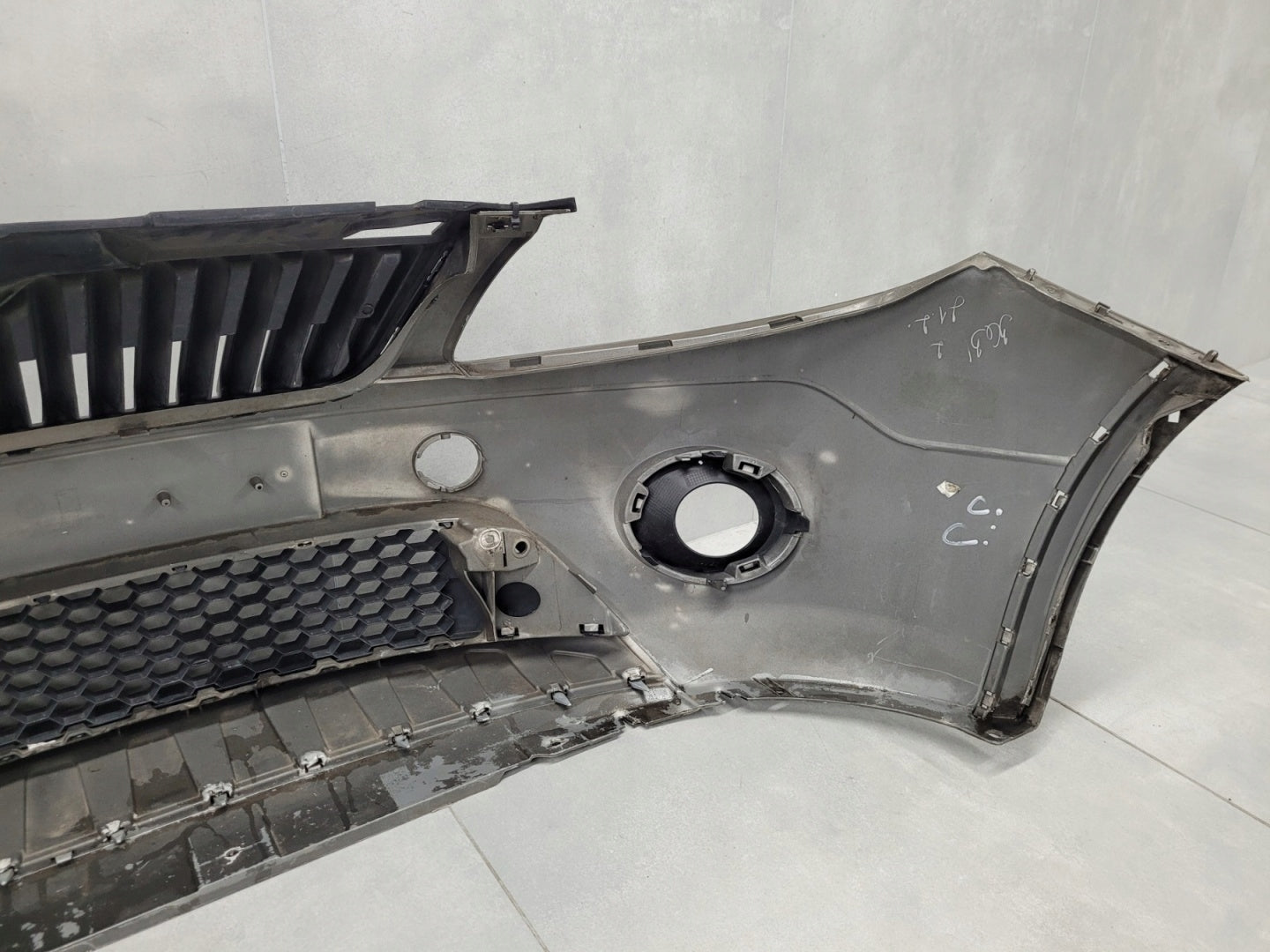 Front Bumper for Skoda Fabia Scout II 5J0 Lift 2010-2014