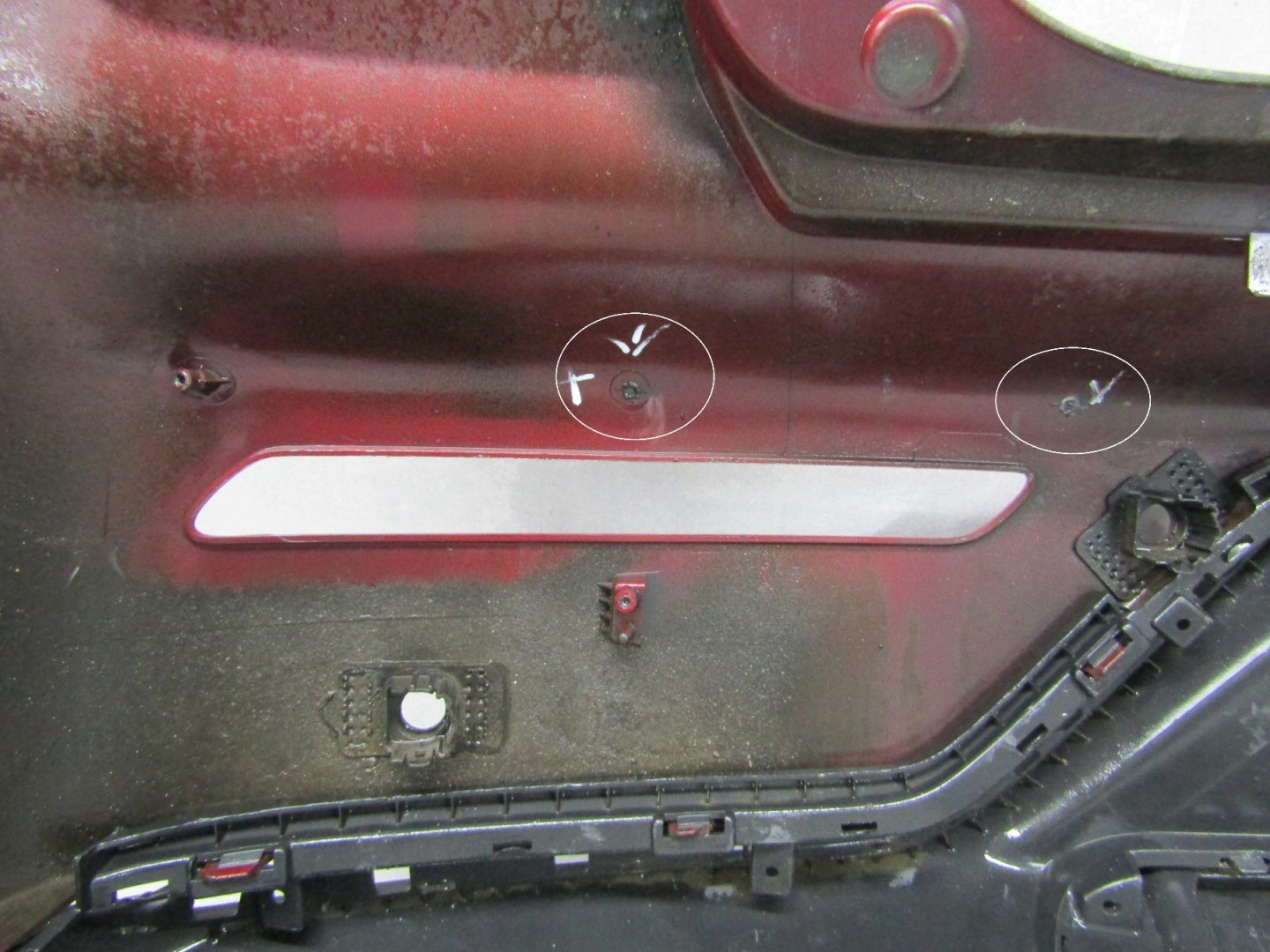 Rear bumper KIA NIRO I 16-19