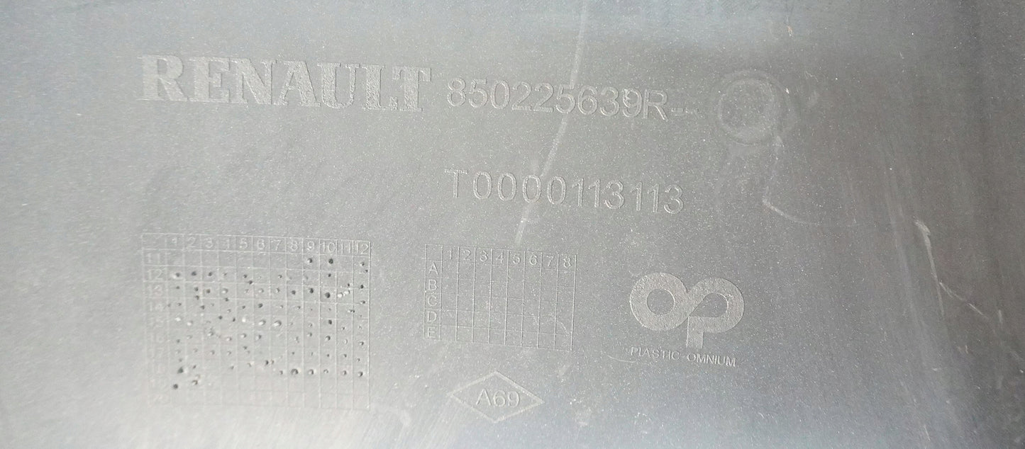 RENAULT CLIO IV 4 LIFT HB 16-19 REAR BUMPER REAR APRON TEKPN KPN ADD-ON