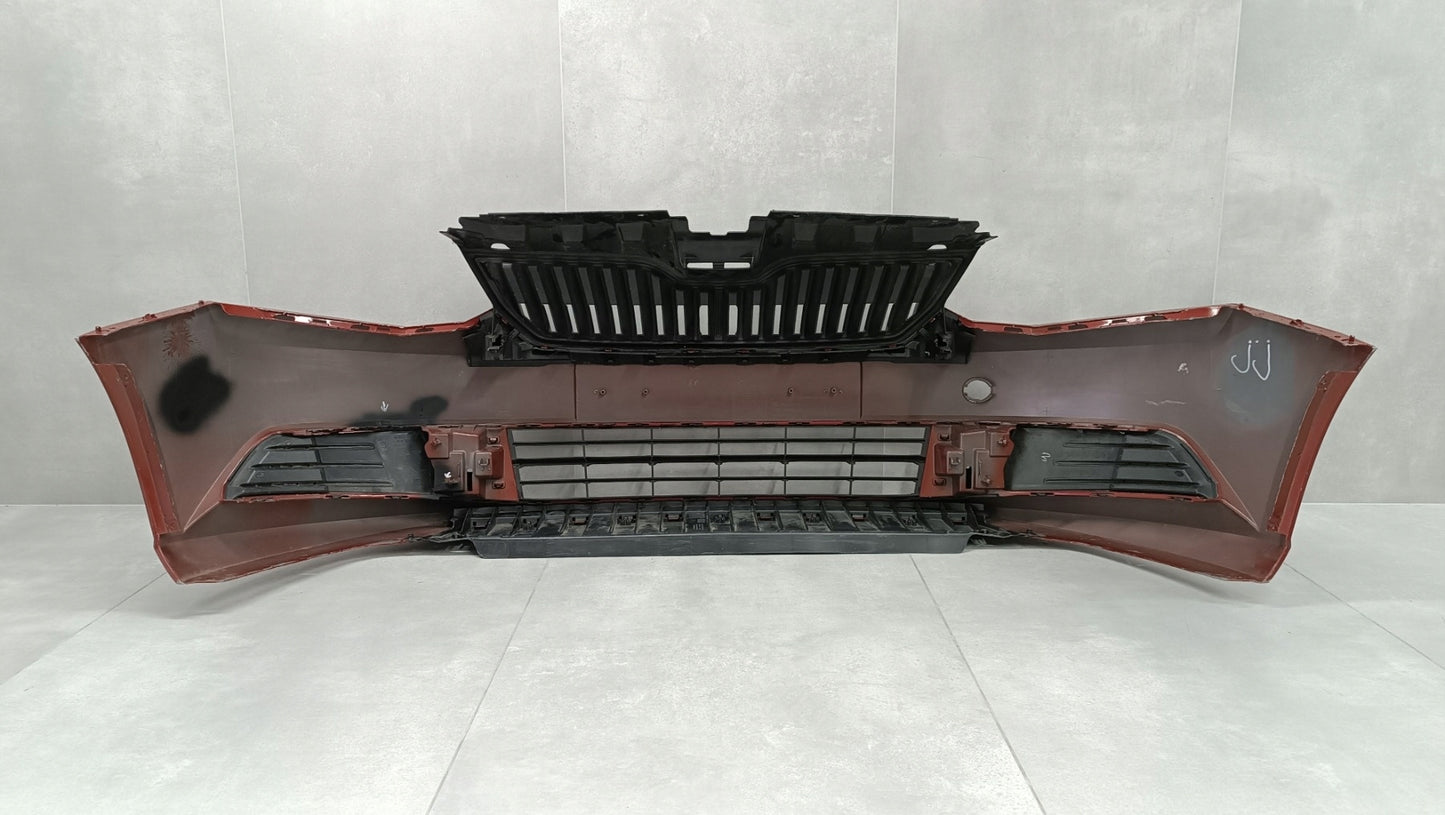 Zderzak przód przedni Skoda Fabia 3 III 6V0 14-18 / + osłona