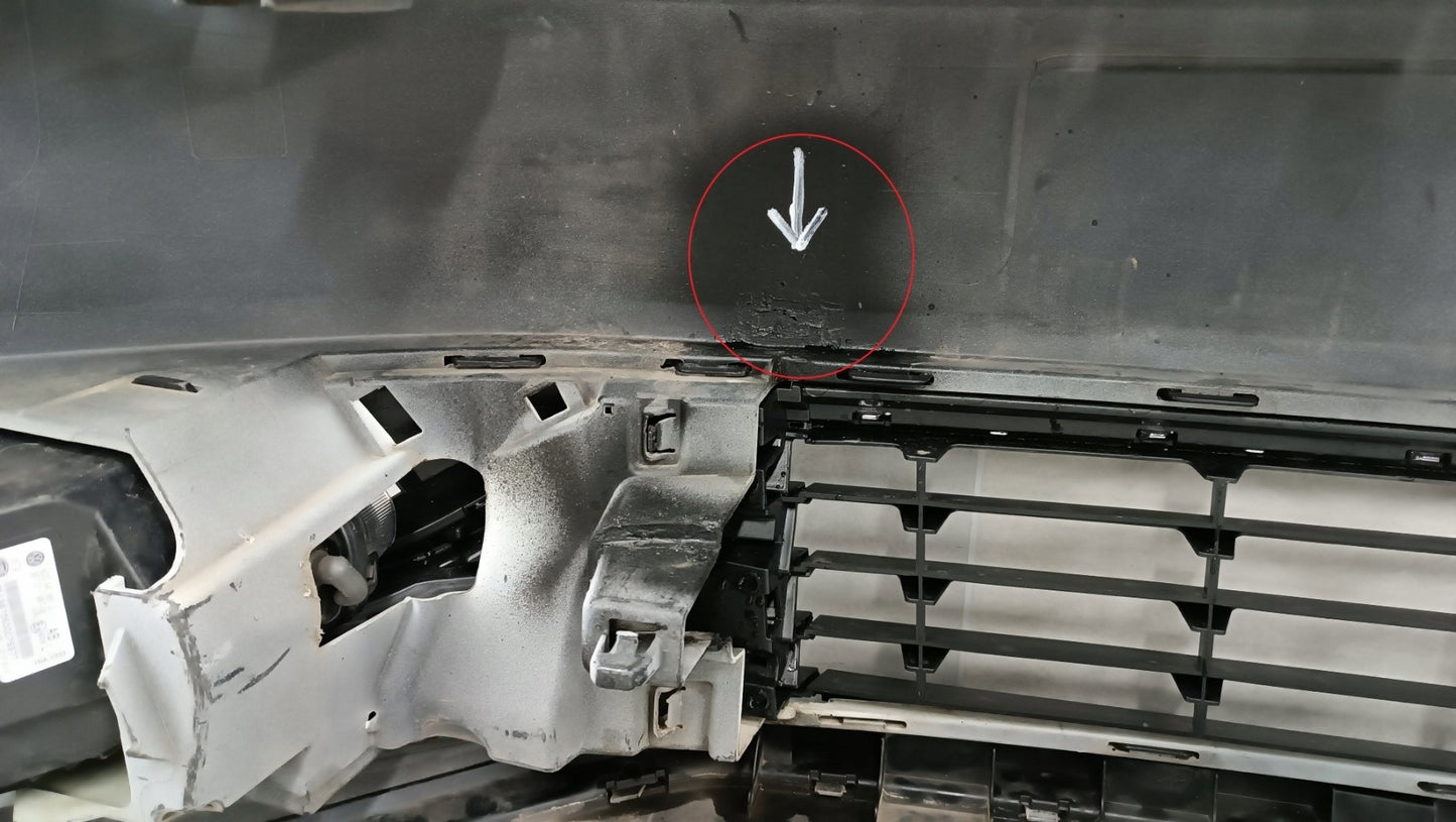 Zderzak przód przedni VW Volkswagen Polo 6C 6C0 Lift 14-17