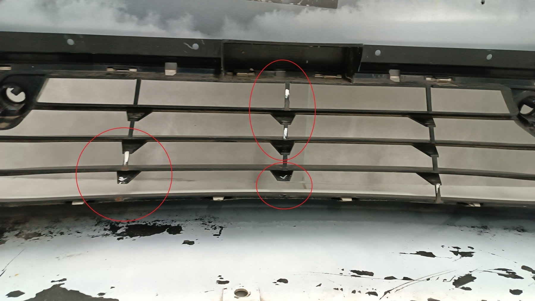 Front Bumper for BMW 2 F45 F46 Active Tourer 14-18 / + Sliders