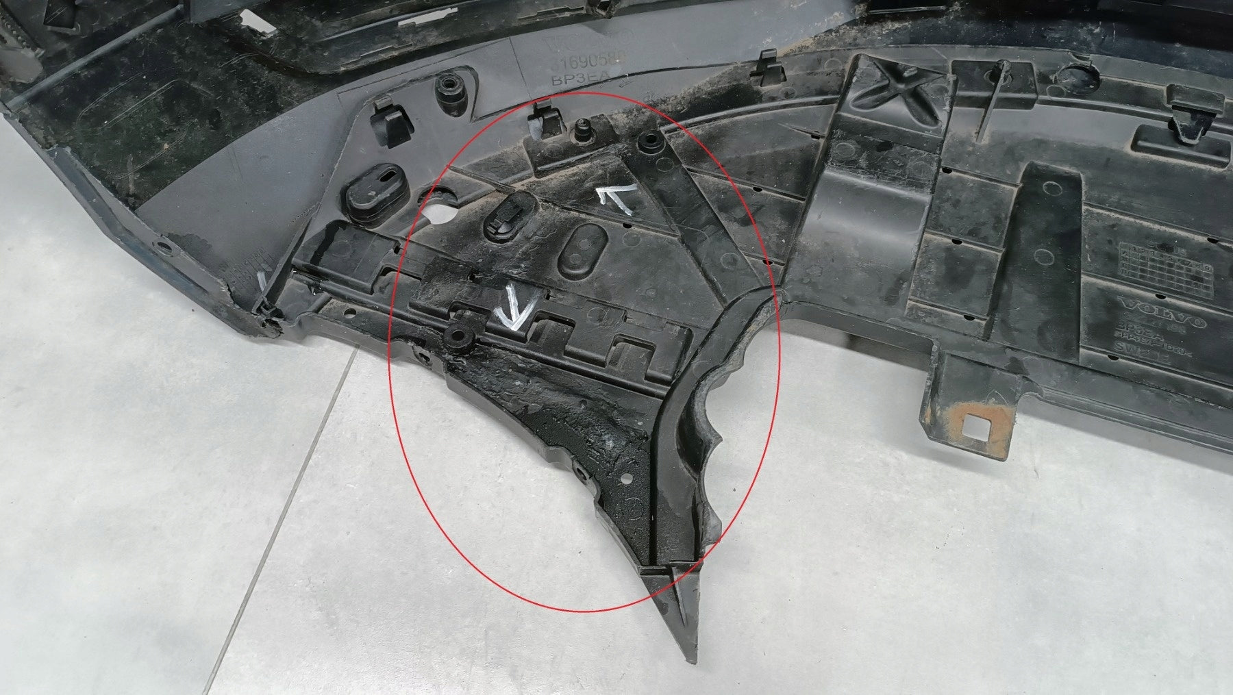 Front Bumper for Volvo V60 II S60 III 2018-2024 / With Cover