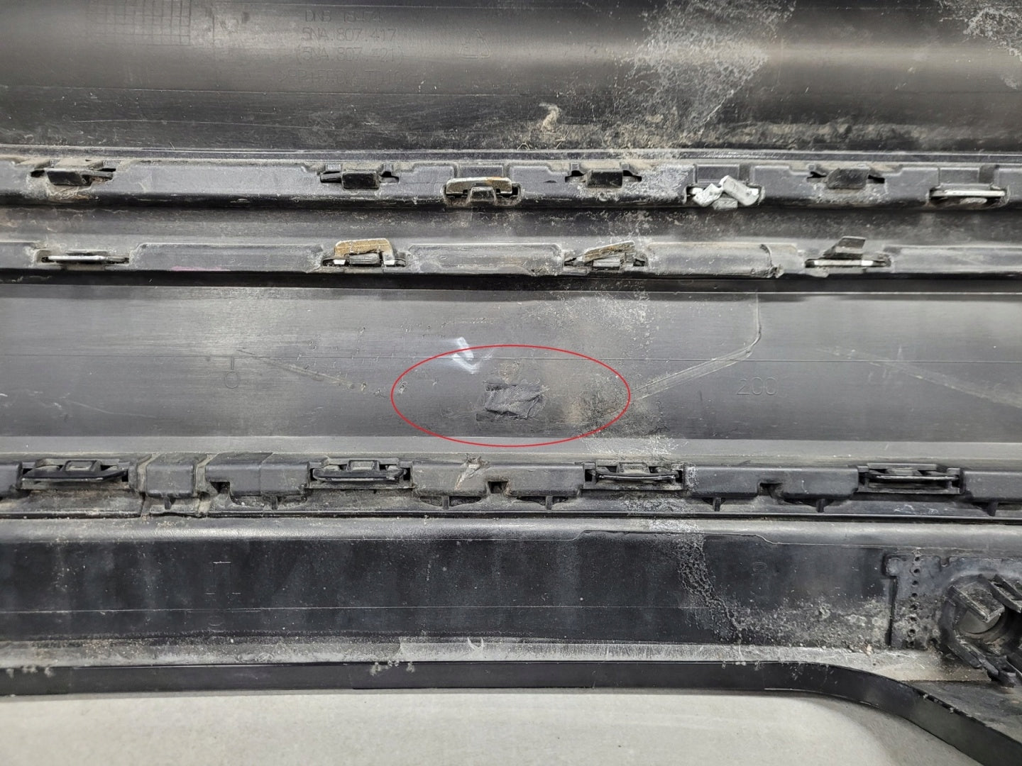 Rear Bumper VW Volkswagen TIGUAN 2 II 5NA R-Line 15-19