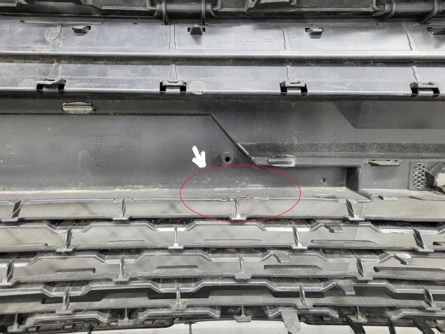 Front Bumper for Opel Crossland Facelift 2020-