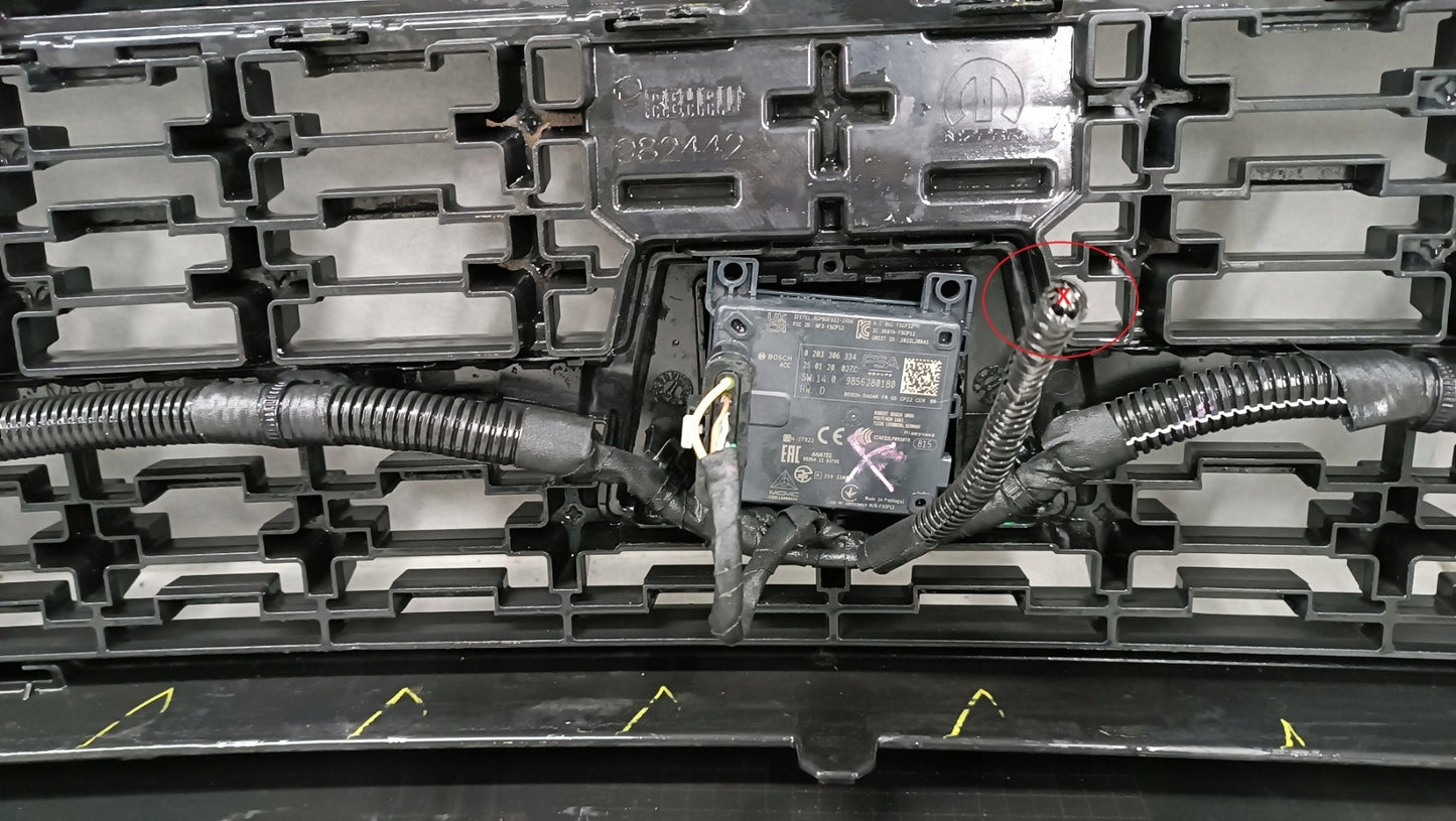 Front Bumper Opel Grandland 2 II 24- / + Radar