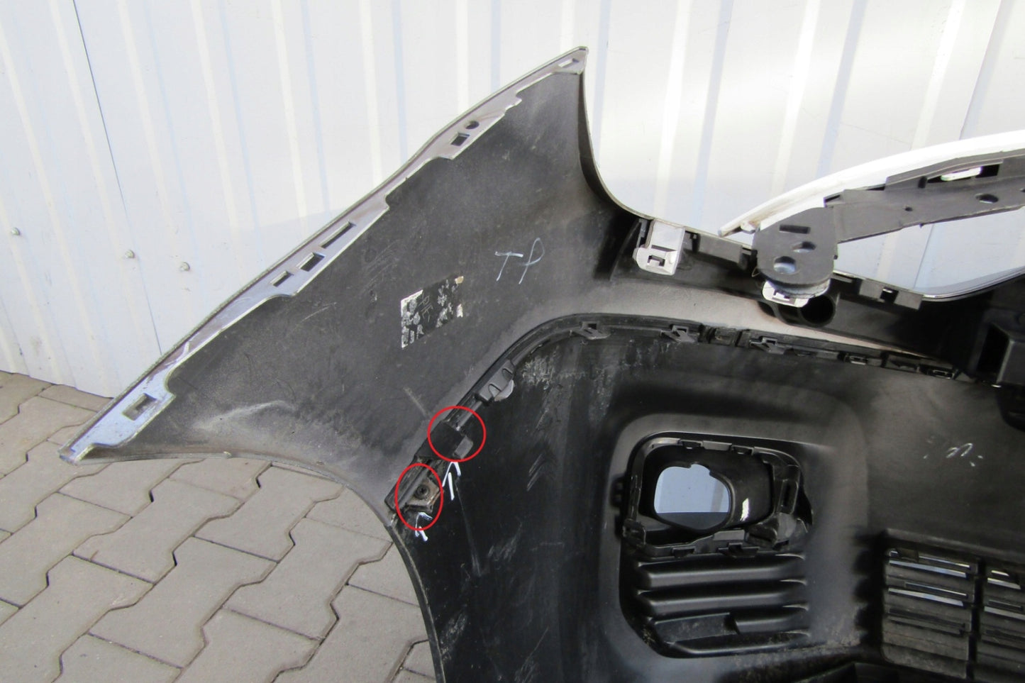 Front bumper Citroen Berlingo 4 IV 18- (Floor)