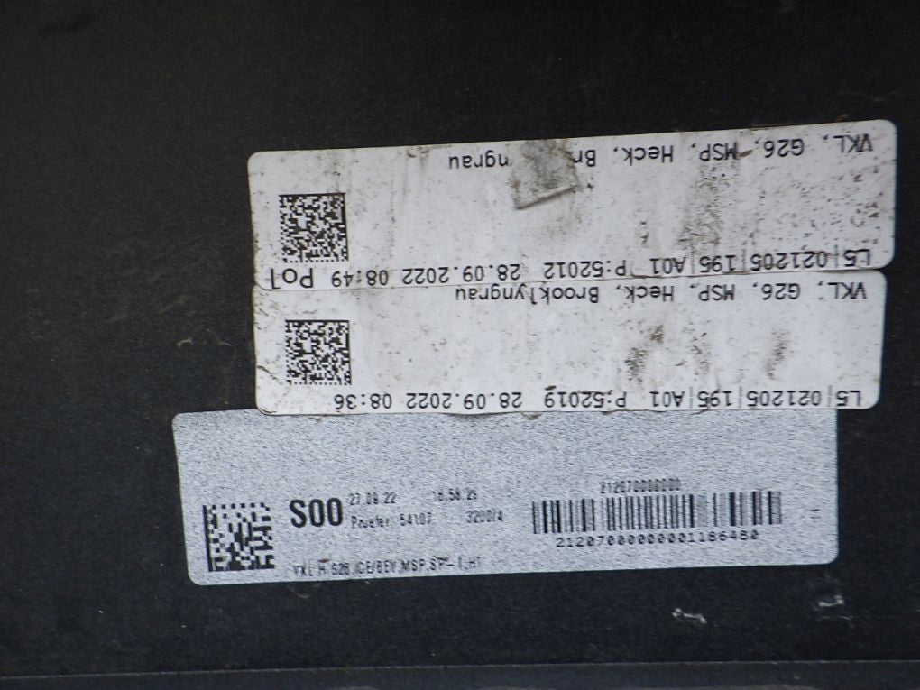 BMW 4 G26 GRAN COUPE M PACKAGE 21- rear bumper