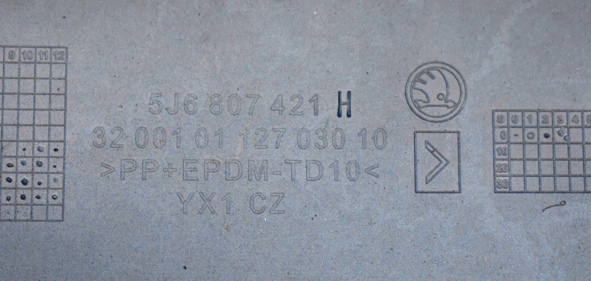 SKODA FABIA II 5J6 MONTE CARLO REAR BUMPER ORIGINAL HB + BOTTOM