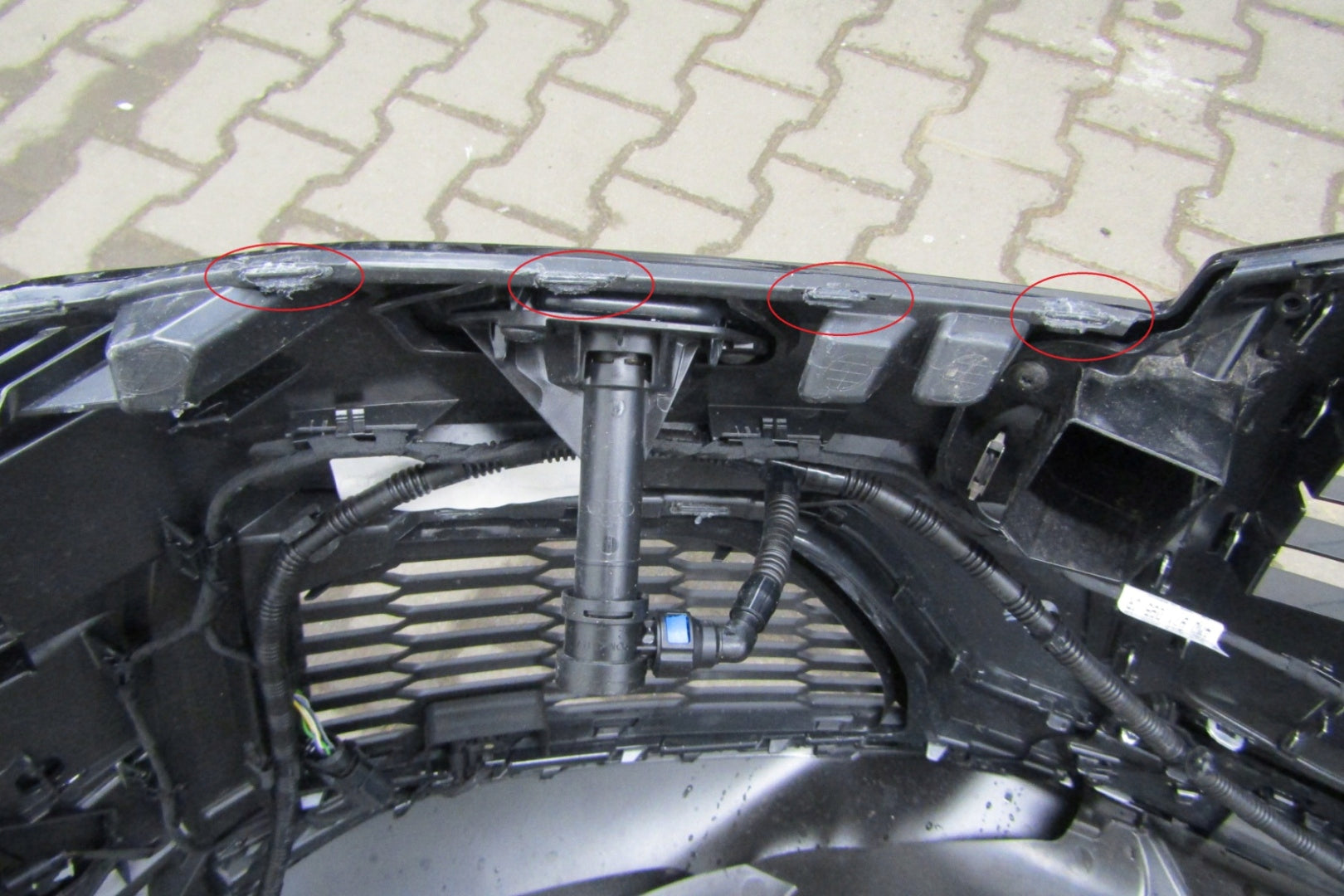 Audi Q7 4M0 S-line Front Bumper Facelift 19-