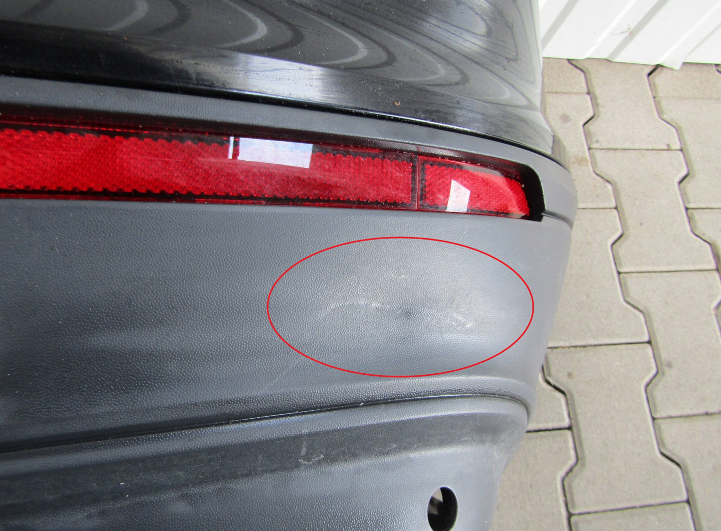 Rear bumper VW TIGUAN II 2 5NA 15-