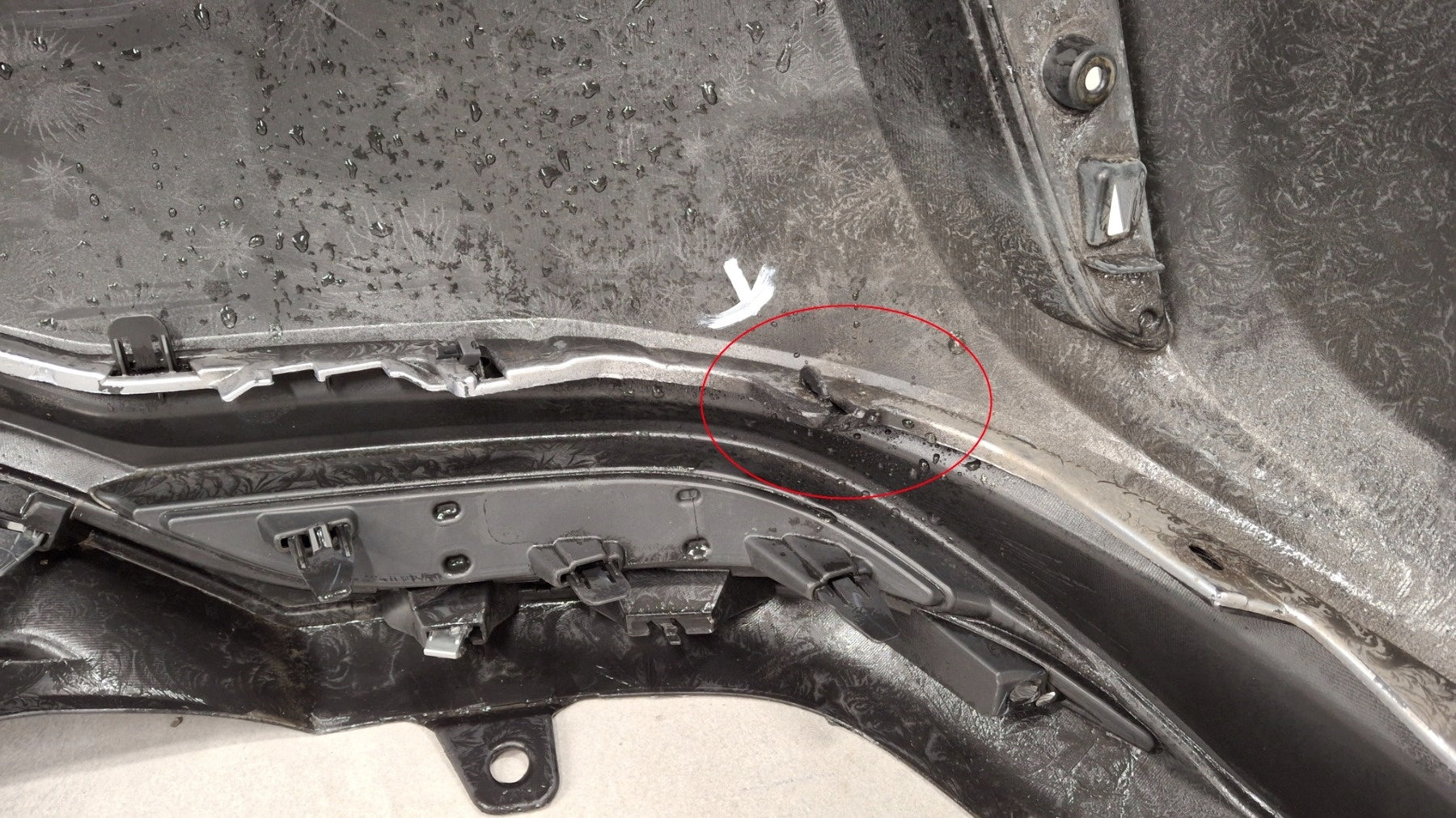 Rear Bumper Lexus RX450HL RX 4 IV L Long Lift 19-22