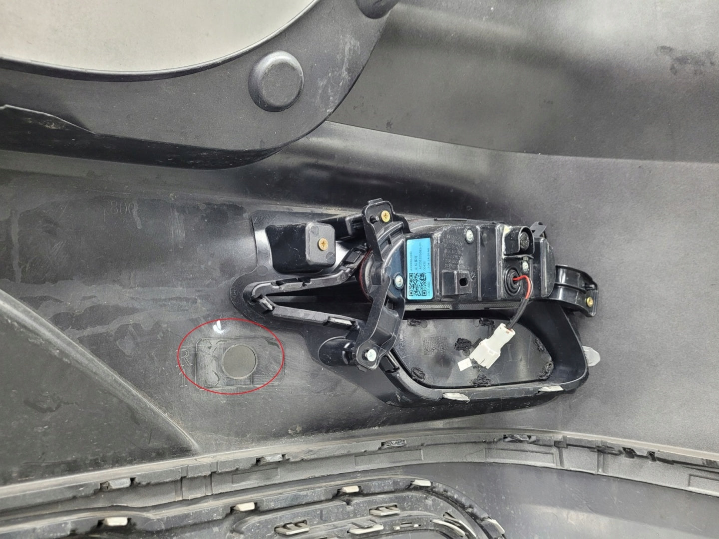 Rear bumper MG ZS Lift 19-24