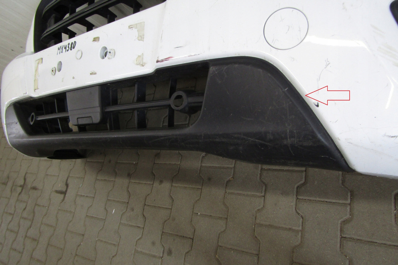 Front Bumper Transit Mk8 VIII Lift 18-