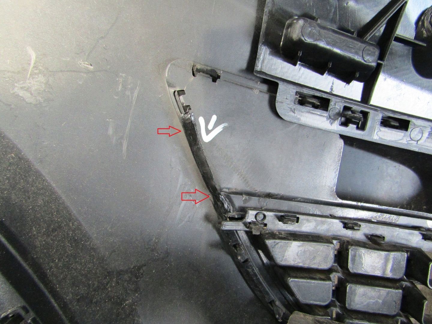 Front bumper Opel Corsa D OPC Line Lift 11-14