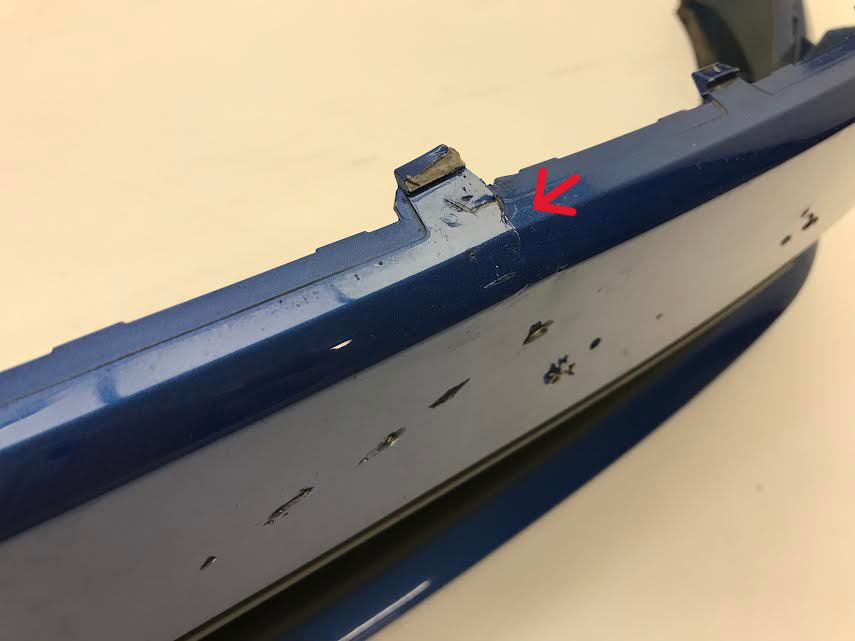 SKODA Scala 1 generation 2019-2023 Front Bumper OEM: 657807221