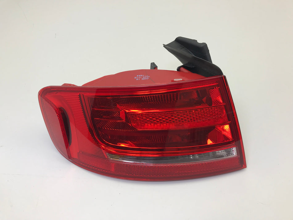 Audi A4/S4 2008-2011 Saloon Rear, Back New lamp left side on quarter panel 8K9945095