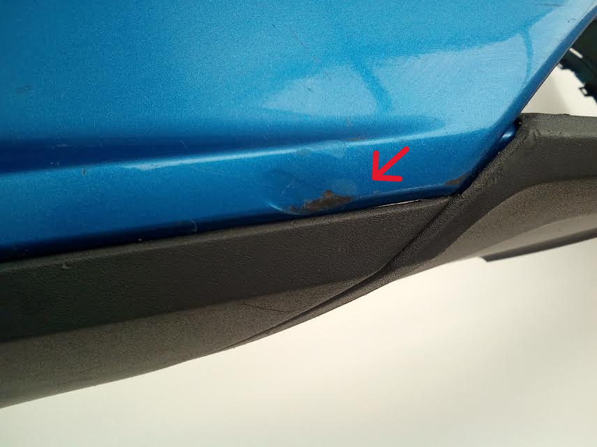 AUDI Q3 (8U) 2015  Front Bumper Genuine Used OEM: 8U0807437AD