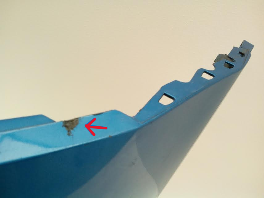 AUDI Q3 (8U) 2015  Front Bumper Genuine Used OEM: 8U0807437AD