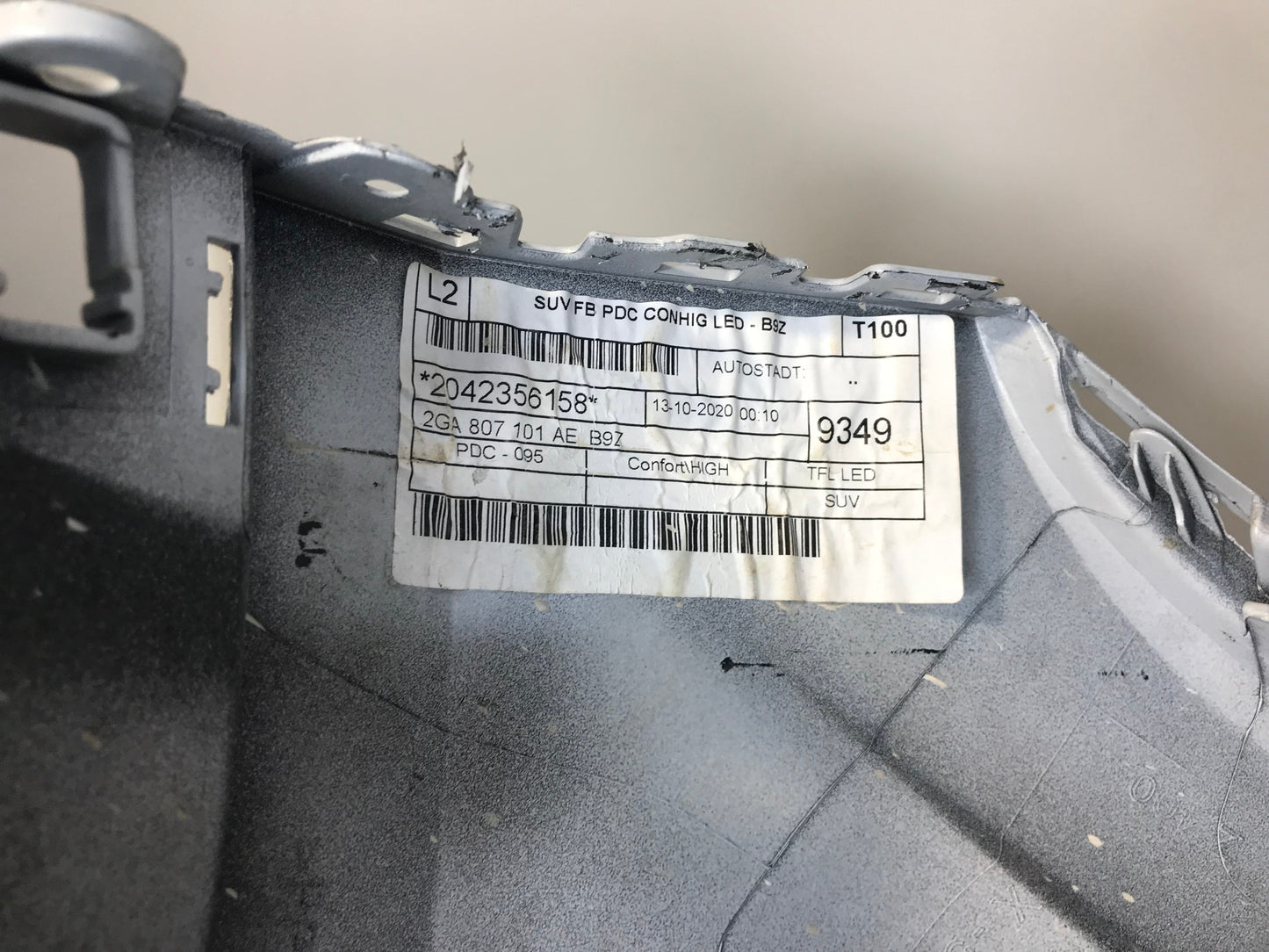 Volkswagen T-Roc 2017-2021 Front Bumper 2GA807221